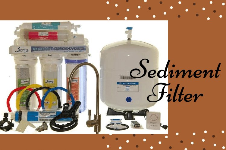 Sediment Filter – A Competent Pre-filtration Device
