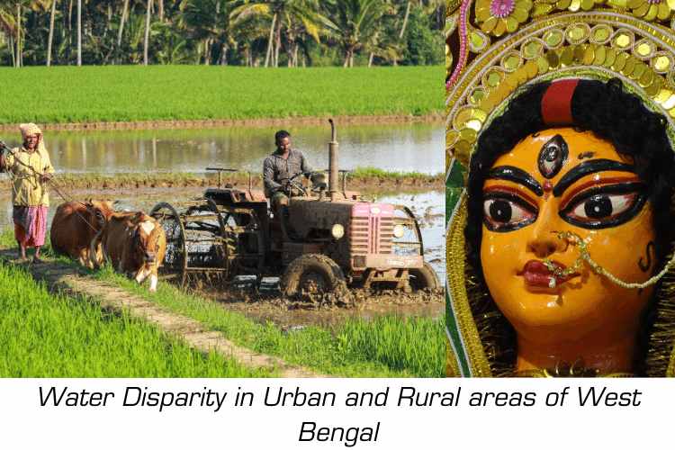 Water Disparity in Urban and Rural areas of West Bengal-waterbug