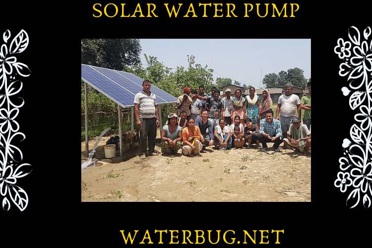 Solar Water Pump- A new mechanism in water pumps